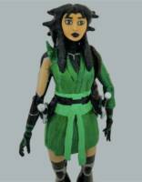 Cheshire “Jade Nyugen Harper” (Young Justice) Custom Action Figure
