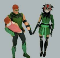 Cheshire “Jade Nyugen Harper” (Young Justice) Custom Action Figure