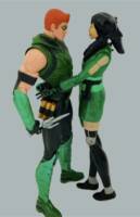 Cheshire “Jade Nyugen Harper” (Young Justice) Custom Action Figure
