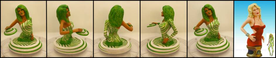 Vertigo from the Marauders Bust (X-Men) Custom Statue / Bust