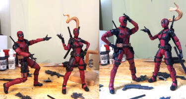 MCU Lady Deadpool (Marvel Legends) Custom Action Figure [Will, please not in front of this people.]