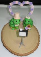 Wedding Turtles (Caricatures) Custom Diorama / Playset