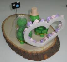 Wedding Turtles (Caricatures) Custom Diorama / Playset