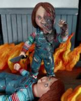Neca chucky series melted (Horror) Custom Action Figure