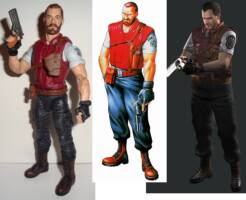Barry Burton (Resident Evil) Custom Action Figure [Reference pics]
