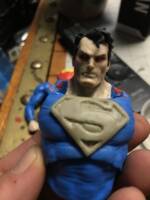 Dc Multiverse | Jim Lee Hush Superman (DC Multiverse) Custom Action Figure