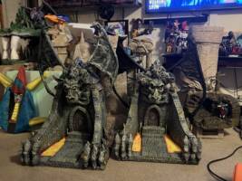 Thundercats Castle Plundarr (Thundercats) Custom Diorama / Playset