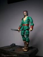 Panji tengkorak (Warriors) Custom Action Figure