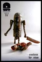 Dirty Deeds Bertie --- "Bloody Knife Version" (Pulp Characters) Custom Action Figure