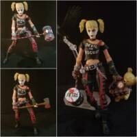 Harley Quinn/ The Crow concept. (DC Universe) Custom Action Figure