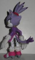 Jakks scale Blaze the Cat (Sonic) Custom Action Figure