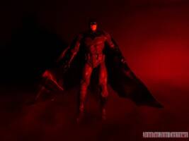 Batman (Page Punchers mod) (DC Multiverse) Custom Action Figure [Batman Page Punchers repainted custom action figure 2]