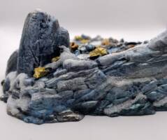Snowy Treasures Base (Star Wars) Custom Diorama / Playset [Snowy Treasure Action Figure Base]