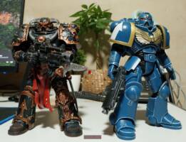 Eavy Metal style Classic Ultramarine (Warhammer) Custom Action Figure