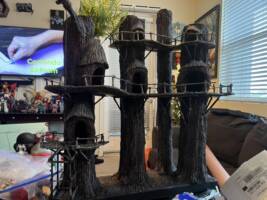 Star Wars Endor wall diorama (Star Wars) Custom Diorama / Playset