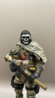 Custom ghost figure (Modern Warfare 2) Custom Action Figure