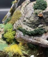 Volcanic Action Figure Base with Light-Up Lava (Star Wars) Custom Diorama / Playset [Volcanic Action Figure Base with Light-Up Lava]