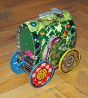 Wacky Wild West: Leo's Wild, Wild Sewer Wagon Wheels (Teenage Mutant Ninja Turtles) Custom Vehicle
