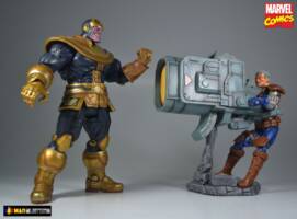 Cable with Omega one Pulse Rifle (X-Men) Custom Action Figure