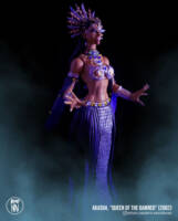 Akasha, Queen of the Damned. (Horror) Custom Action Figure [Akasha 2]
