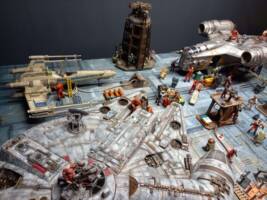 Refueling Station (Star Wars) Custom Diorama / Playset
