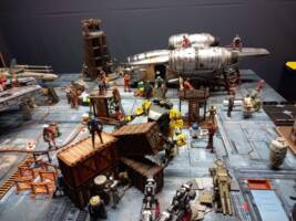 Refueling Station (Star Wars) Custom Diorama / Playset