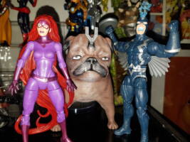 Lockjaw (2023) (Marvel Legends) Custom Statue / Bust
