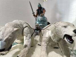 Silver Warrior / 1972 Frazzeta painting (Forgotten Realms of Fantasy) Custom Action Figure