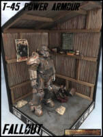 T-45 Power Armour Fallout (Fallout) Custom Statue / Bust