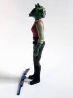 Captain Xeros - Rodian Mercenary (Star Wars) Custom Action Figure [Left View]