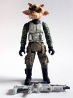 Corporal Laa-Kaan - Gran Mercenary (Star Fox) Custom Action Figure [Front View]