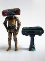 DJ-3P0 – Droid Musician (Star Wars) Custom Action Figure [Front View]