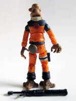 Elkerios - Ilthorian Smuggler (Star Wars) Custom Action Figure [Rear View]