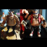 Bebop (TMNT 2016) Figure Repaint (Teenage Mutant Ninja Turtles) Custom Action Figure