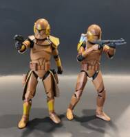 Commander Jet (Star Wars Clone Wars) Custom Action Figure