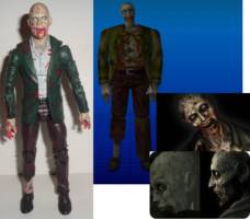 Zombie (Resident Evil) Custom Action Figure [Reference pics]