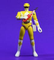 Custom Yellow Power Ranger/ Tiger ZyuRanger Chogokin Style (Power Rangers) Custom Action Figure [Final Shot]