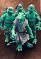 Tmnt Spirit Turtles and Master Splinter (Teenage Mutant Ninja Turtles) Custom Action Figure
