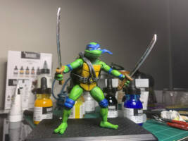 TMNT Mutant Mayhem Leonardo (Teenage Mutant Ninja Turtles) Custom Action Figure