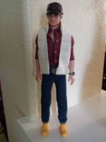 Travis Grady from Silent Hill Zero/Origins (Silent Hill) Custom Action Figure [Travis Grady in progress outfit]