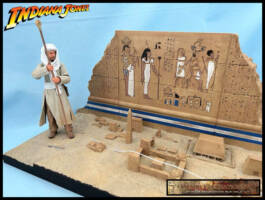 Indiana Jones Map Room (Indiana Jones) Custom Diorama / Playset