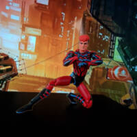 MAFEX Spider-man Unlimited (Marvel) Custom Action Figure [Spider-man unlimited Peter Parker head]