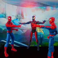 MAFEX Spider-man Unlimited (Marvel) Custom Action Figure [Across the spider-verse head]