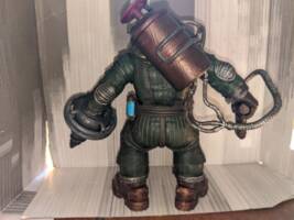 BioShock Big Daddy Bouncer (Bioshock) Custom Action Figure [Back view]