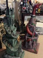 Two Eternia Towers (Masters of the Universe) Custom Diorama / Playset [Custom Eternia Towers]