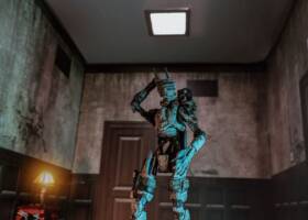 CHAPPiE Law Enforcement Droid (Terminator) Custom Action Figure