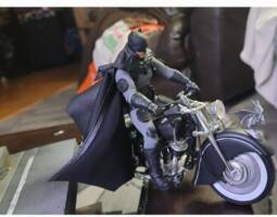 Retro Batcycle (Batman) Custom Vehicle [Batman and the bike]