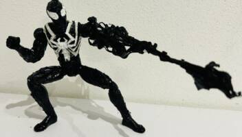 Evil Spiderman symbiote (Spider-Man) Custom Action Figure