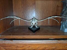 Skyrim dragon skeleton (Skyrim) Custom Miniature / Figurine [Front view]