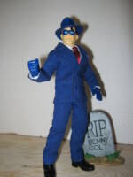 Will Eisner's The Spirit. Mego style. (Mego) Custom Action Figure